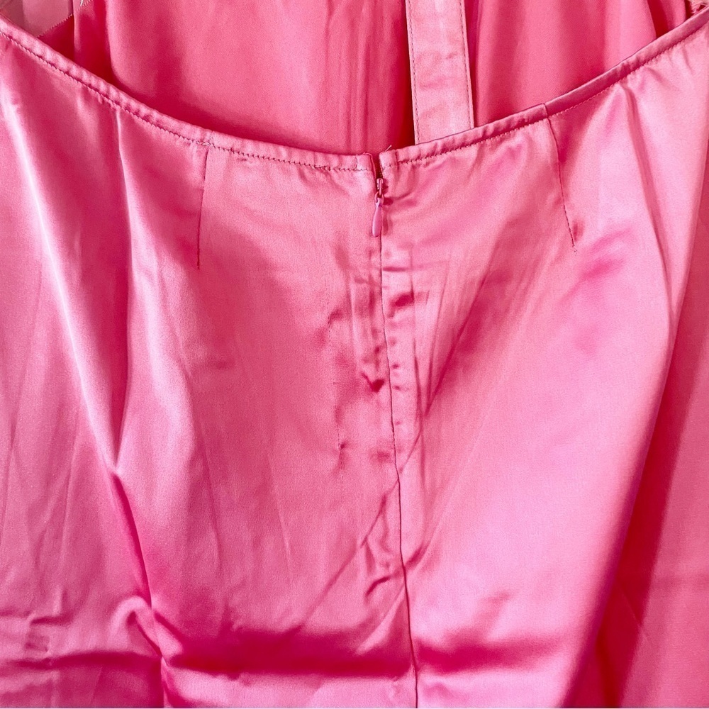 WeWoreWhat Satin Hip Cut Out Midi Skirt NWT - Picture 9 of 14